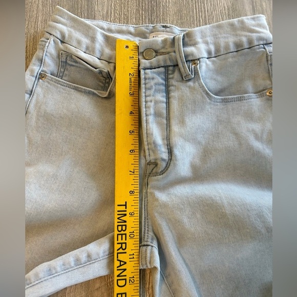 Good American Good Leg Skinny Jeans Women's Tag=2/26 Actual=24x28" In Light Wash - Picture 10 of 12